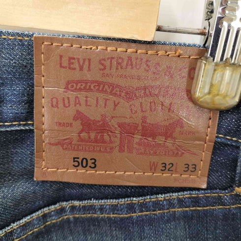 リーバイス Levis 503 loose straight ストレートデニムパンツ メンズ  w32 l33